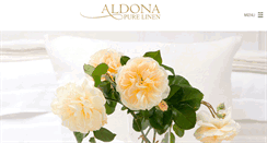 Desktop Screenshot of aldonapurelinen.com